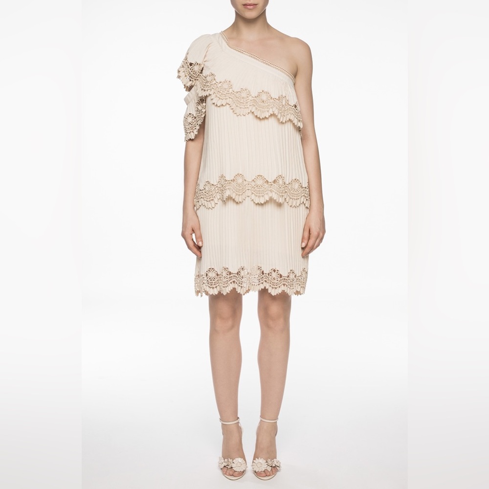 NWT Self-Portrait One Shoulder Dress